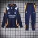 24/25 Real Madrid Dark Blue Jacket Tracksuit Thai Quality