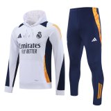24/25 Real Madrid White Jacket Tracksuit Thai Quality