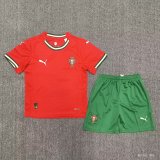 25/26 Portugal Home Kids Jersey