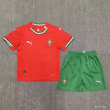 25/26 Portugal Home Kids Jersey
