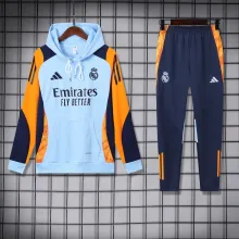24/25 Real Madrid Dark Blue Jacket Tracksuit Thai Quality