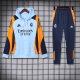 24/25 Real Madrid Dark Blue Jacket Tracksuit Thai Quality