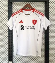 25/26 Liverpool White Jersey Fans Version 1:1 Quality