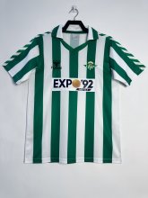 88/89 Real Betis Home Retro Jersey Thai Quality