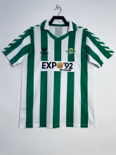88/89 Real Betis Home Retro Jersey Thai Quality