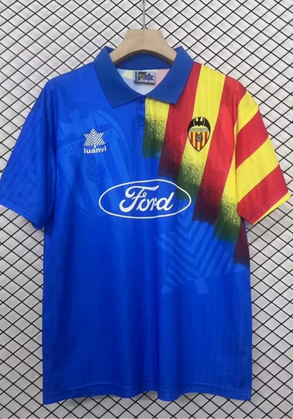 95/96 Valencia Away Retro Jersey