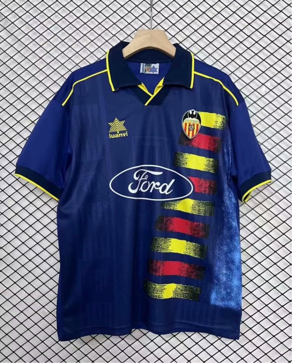 96/97 Valencia Away Retro Jersey