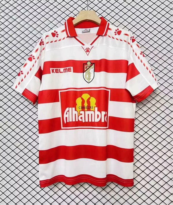97/98 Granada Home Retro Jersey Thai Quality Fan Version