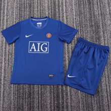 08/09 Man United Third Rerto Kids Jersey