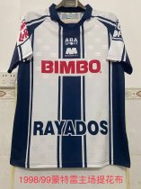 98/99 Monterrey Home Retro Jersey Thai Quality 1:1 Quality