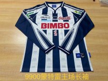99/00 Monterrey Home Retro Jersey Long Sleeve Thai Quality 1:1 Quality