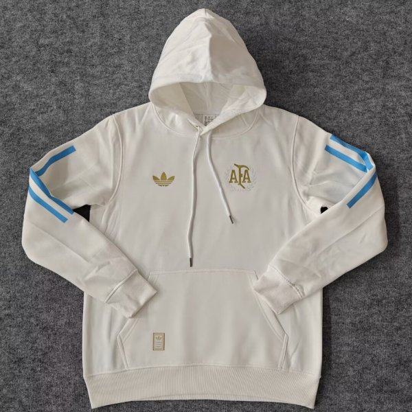 24/25 Argentina Hoody Beige Color Thai Quality