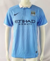 15/16 Man City Home Retro Jersey