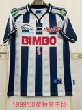 99/00 Monterrey Home Retro Jersey Thai Quality 1:1 Quality