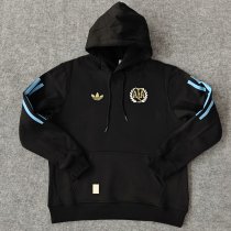 24/25 Argentina Hoody Black Color Thai Quality