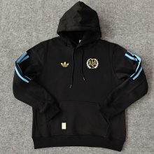 24/25 Argentina Hoody Black Color Thai Quality