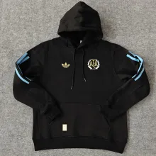 24/25 Argentina Hoody Black Color Thai Quality