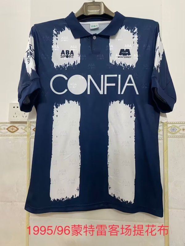95/96 Monterrey Away Retro Jersey Thai Quality 1:1 Quality