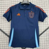 25/26 Universidad de Chile Polo Jersey Fans Soccer Jersey