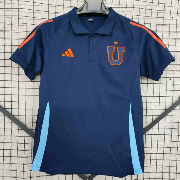 25/26 Universidad de Chile Polo Jersey Fans Soccer Jersey