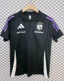 25/26 Colo-Colo Polo Jersey Black Fans Soccer Jersey