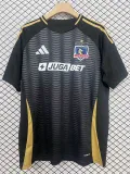 25/26 Colo-Colo Away Black Fans Soccer Jersey