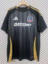 25/26 Colo-Colo Away Black Fans Soccer Jersey