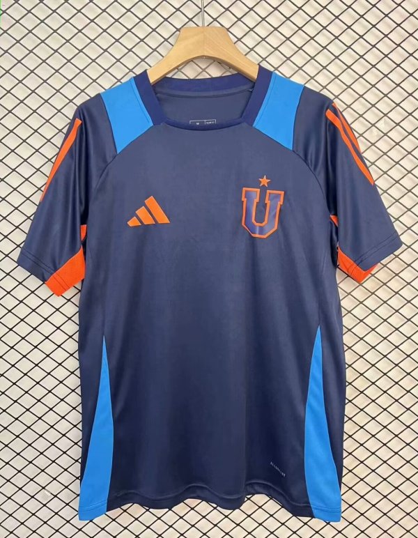 25/26 Universidad de Chile Training Jersey Fans Soccer Jersey
