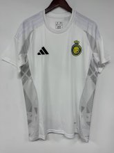 25/26 Al Nassr White Soccer Jersey Final Version menghuan