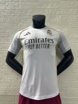 25/26 Real Madrid Home Jersey Player Version 1:1 Quality