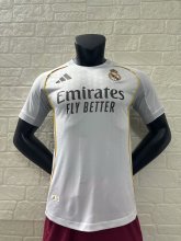 25/26 Real Madrid Home Jersey Player Version 1:1 Quality