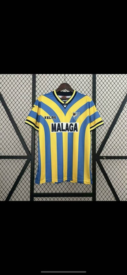 97/98 Malaga Away Retro Jersey Fan Version