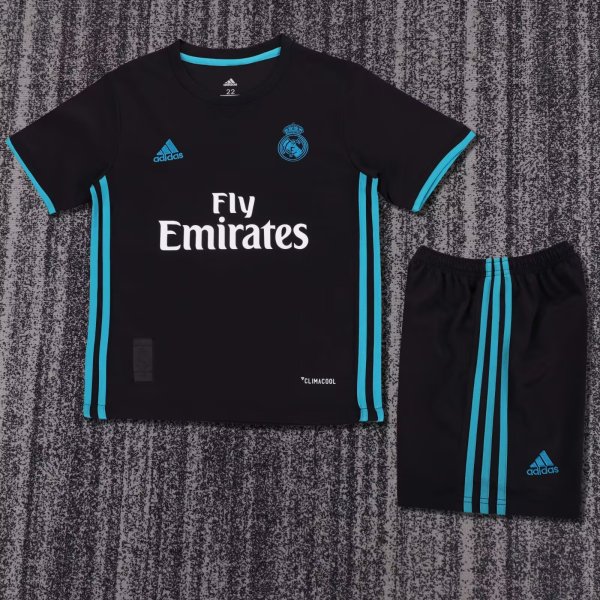 17/18 Real Madrid Away Retro Kids Jersey
