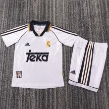 98/00 Real Madrid Home Retro Kids Jersey