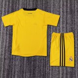 11/12 Real Madrid Goalkeeper Yellow Retro Kids Jersey