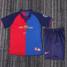 1899/1999 Barcelona Home Retro Kids Jersey