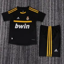 11/12 Real Madrid Goalkeeper Black Retro Kids Jersey