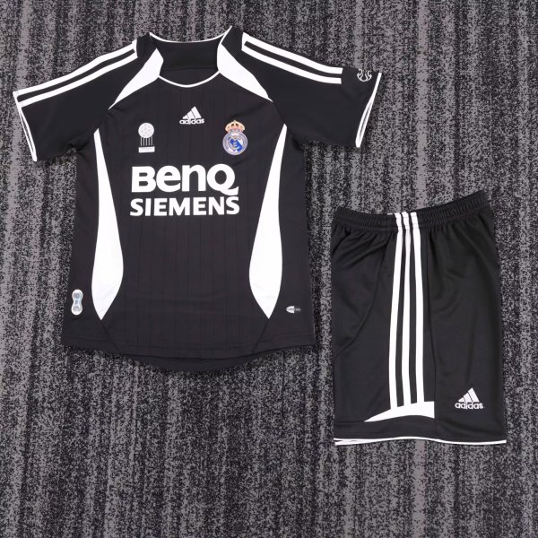 06/07 Real Madrid Away Retro Kids Jersey
