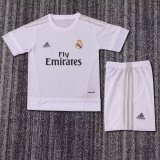 15/16 Real Madrid Home Retro Kids Jersey