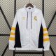 24/25 Real Madrid White Windbreaker Jacket Thai Quality