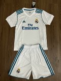 17/18 Real Madrid Home Retro Kids Jersey