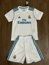 17/18 Real Madrid Home Retro Kids Jersey