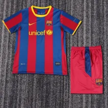 10/11 Barcelona Home Retro Kids Jersey