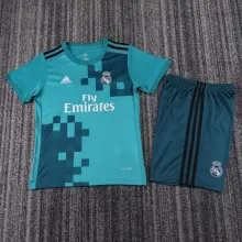 17/18 Real Madrid Third Retro Kids Jersey