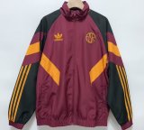 24/25 Roma Windbreaker Jacket Jacket Thai Quality 刺绣的