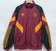 24/25 Roma Windbreaker Jacket Jacket Thai Quality 刺绣的