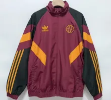 24/25 Roma Windbreaker Jacket Jacket Thai Quality 刺绣的