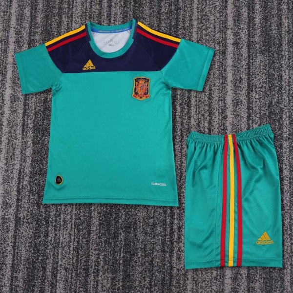 2010 Spain Home Kids Jersey