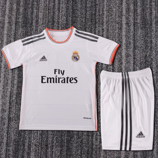 13/14 Real Madrid Home Retro Kids Jersey