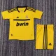 11/12 Real Madrid Goalkeeper Yellow Retro Kids Jersey
